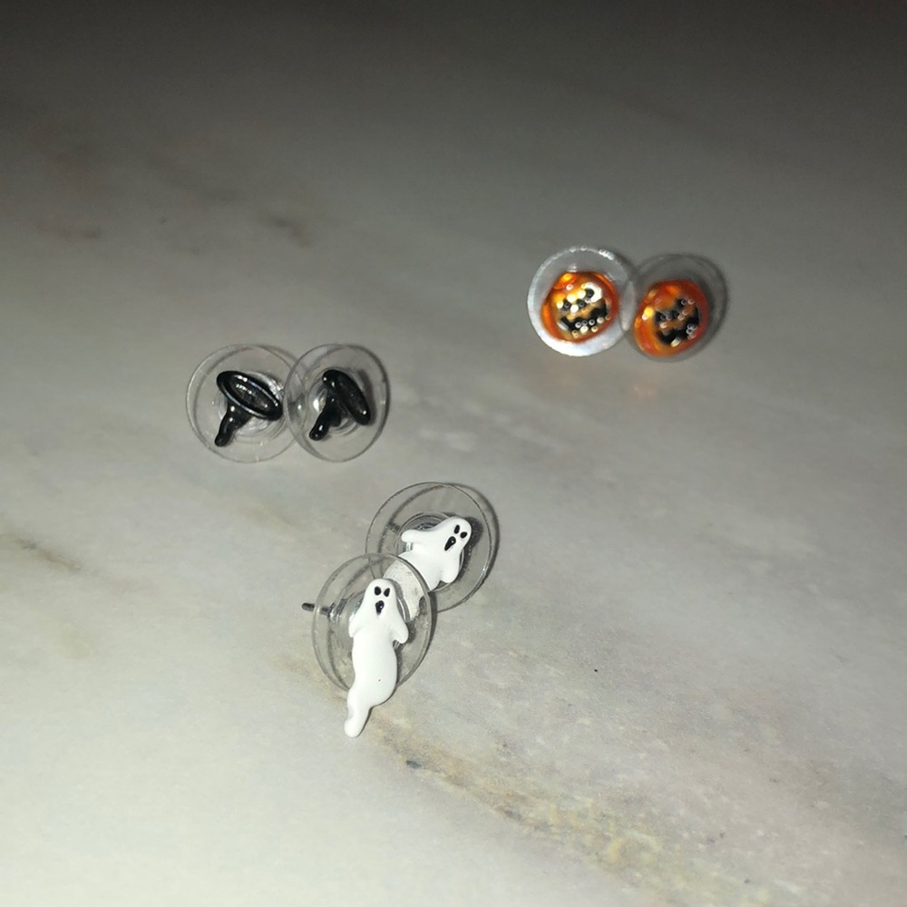 Halloween post earring set